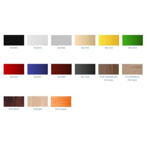 Витрина нейтральная Carboma GC75 N 1,2-1 фронт нестандартный цвет - Изображение 7