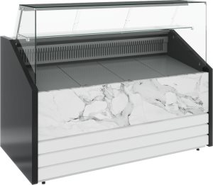 Витрина холодильная Carboma GC75 VM 1,0-1 фронт нестандартный цвет (динамика)