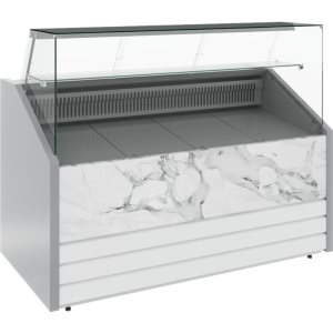 Витрина холодильная Carboma GC75 VM 1,0-1 фронт нестандартный цвет (динамика) - Изображение 2