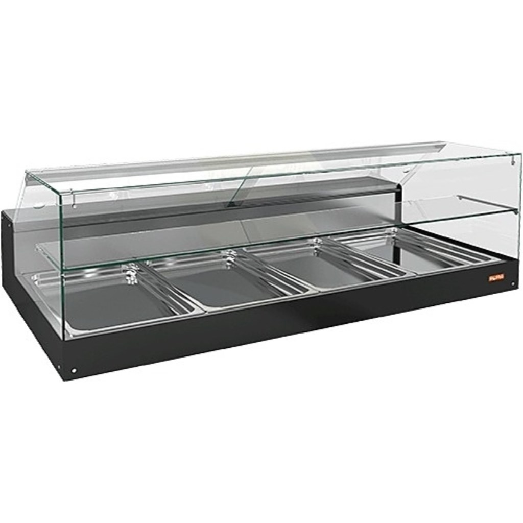 Витрина холодильная для ингредиентов HICOLD VRS 4 GN S с полкой