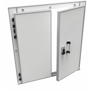 Дверь холодильная распашная двустворчатая НТ-РДД-2400*2000/120 - Изображение 2