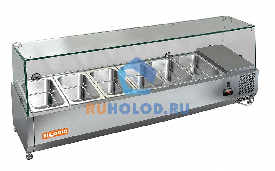 Настольная охлаждаемая витрина HICOLD VRX 1500