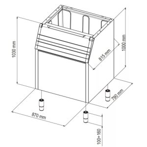Бункер для льда Brema Bin 200 (для М 250) - Изображение 5