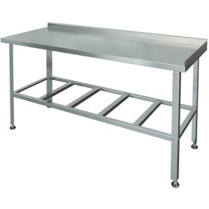 Стол производственный МХМ СРП-2п-0,6/0,6 нерж.