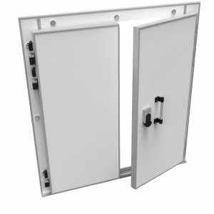 Дверь холодильная распашная двустворчатая НТ-РДД-1600*3000/120 - Изображение 2