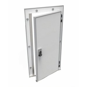 Дверь холодильная распашная одностворчатая НТ-РДО-1000*2100/80 (с металлической рамой) - Изображение 2