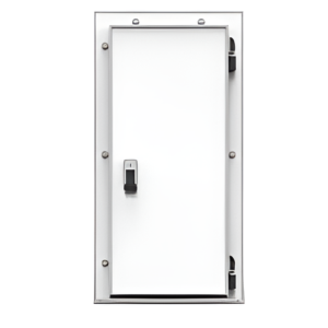 Дверь холодильная распашная одностворчатая НТ-РДО-800*2200/120 (с металлической рамой)