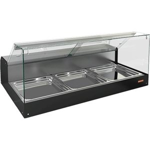 Витрина холодильная настольная HICOLD VRS 3 GN