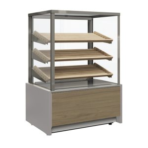 Витрина кондитерская Carboma KC70 N 0,6-2 Light Паттерн (0110 Мариель) хлебная, без стекла