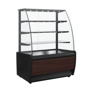 Витрина кондитерская Carboma K70 VM 1,3-1 Light Паттерн (0105 Венге)