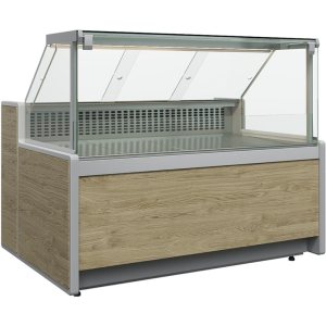 Витрина холодильная Carboma GC111 VM 1,25-1 (1010 Мариель) (динамика, газлифт, без боковин)