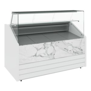 Витрина холодильная Carboma GC75 SV 1,0-1 фронт нестандартный цвет