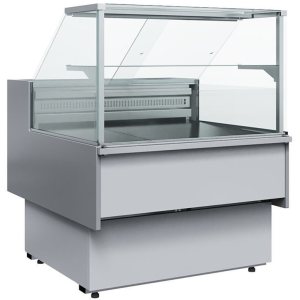 Витрина холодильная Carboma GC110- VV 1,25-1 (ВХСр-1,25 Carboma CG 110 (динамика)) (сталь)