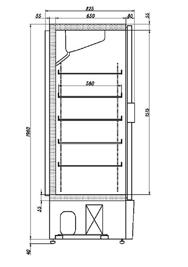 Шкаф морозильный Рапсодия R 700 LS - Изображение 3