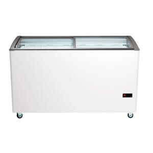 Ларь морозильный с гнутыми раздвижными стеклами Haier SD-516AE