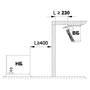Сплит-система холодильная низкотемпературная Север BGSF 320 S - Изображение 5