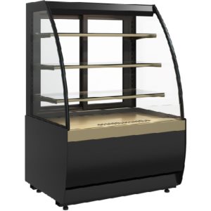 Витрина кондитерская Carboma K70 VM 1,3-2 Standard открытая (версия 2.0) (9005-0109)